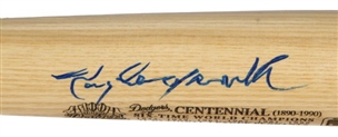 Roy Campanella Signed Centennial Dodgers Rawlings Bat